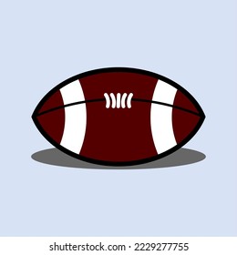 Shark With Rugby Ball, American Football Symbol, Simple Illustration, Sport  Team Emblem, Design Elements Royalty Free SVG, Cliparts, Vectors, and Stock  Illustration. Image 44710812.