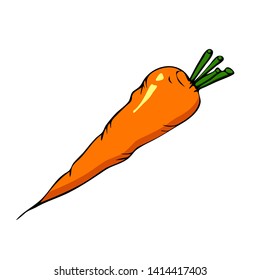 Cartoon style  vector illustration Isolated on white background with dill.fresh aromatic herbs,for menu,banner, poster, greeting card,label,  emblem,kitchen print