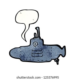 cartoon submarine