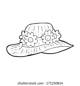 cartoon summer hat