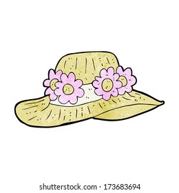 cartoon summer hat