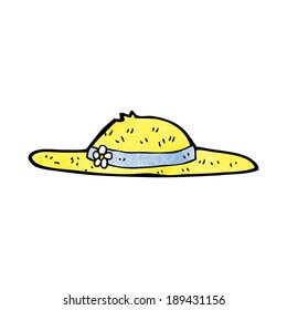 cartoon summer hat