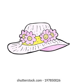 cartoon summer hat