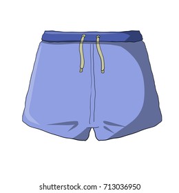 cartoon summer short