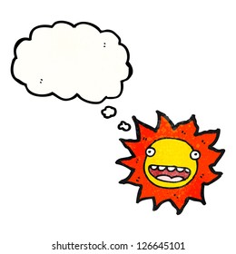 cartoon sun