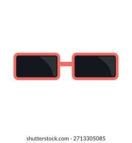 Gafas de sol de dibujos animados elemento de diseño plano