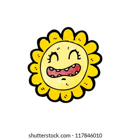 cartoon sunflower
