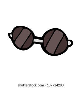 Cartoon-Sonnenbrille