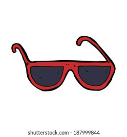 gafas de sol de dibujos animados
