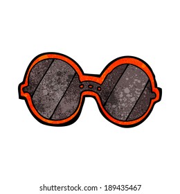 gafas de sol de dibujos animados