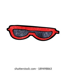 gafas de sol de dibujos animados