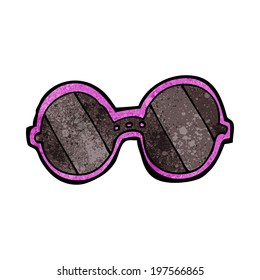 gafas de sol de dibujos animados