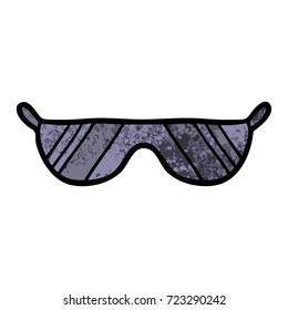 gafas de sol de dibujos animados