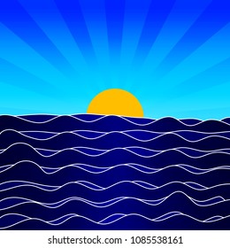 Cartoon Seascape Images, Stock Photos & Vectors | Shutterstock