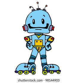 cartoon  super robot