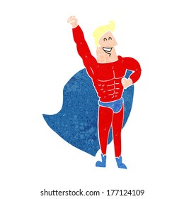 cartoon superhero