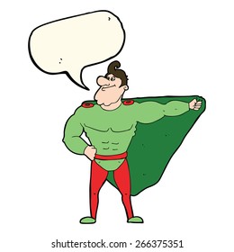 superhéroe de caricatura