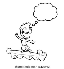 Cartoon Surfer