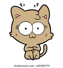 gatito sorprendido