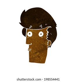 cartoon surprised expression