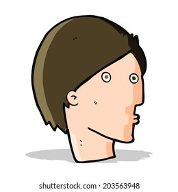 caricatura con cara sorprendida
