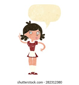 caricatura sorprendida criada con burbuja de habla