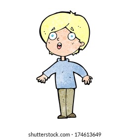 cartoon surprised man