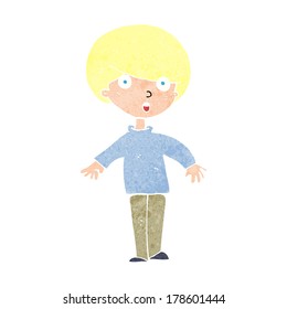 cartoon surprised man