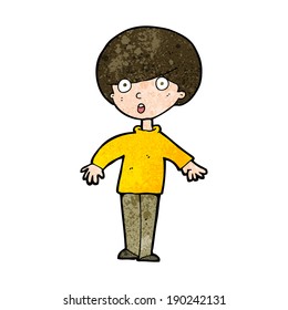 cartoon surprised man