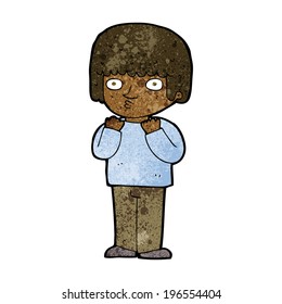 cartoon surprised man