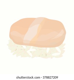 cartoon sushi hotate