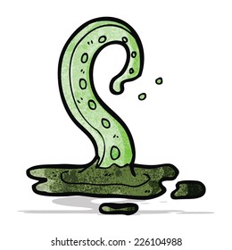Cartoon-Sumpfmonster