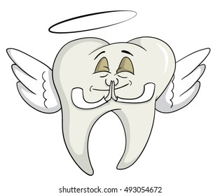 Cartoon sweet tooth
