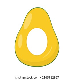Cartoon swimming ring. Rubber or inflatable ring. Life saving floating lifebuoy for beach. Symbols of vacation or holiday.
