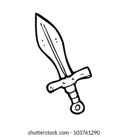 cartoon sword