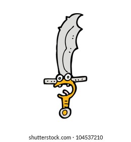 cartoon sword