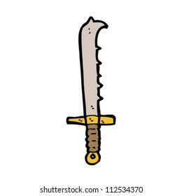 espada de caricatura