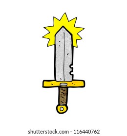 espada de caricatura