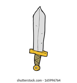 cartoon sword