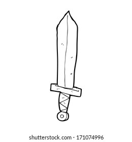 cartoon sword