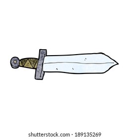 espada de caricatura