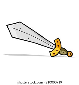 cartoon sword