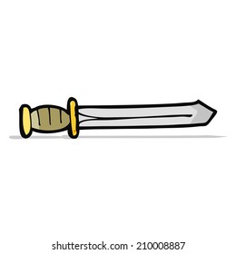 espada de caricatura