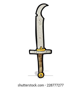 espada de caricatura