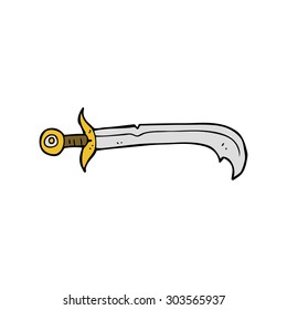 espada de caricatura