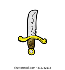 espada de caricatura