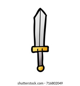 cartoon sword