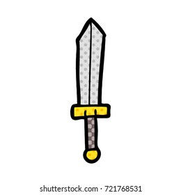 cartoon sword