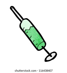 cartoon syringe