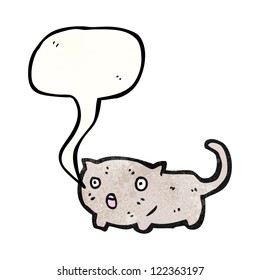 cartoon talking cat